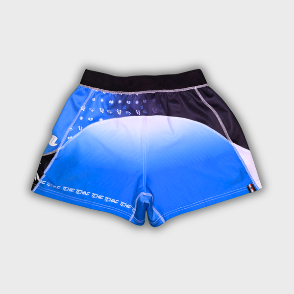 Short rugby Signature Le Sudiste vert blanc vue arrière Terre de Rugby