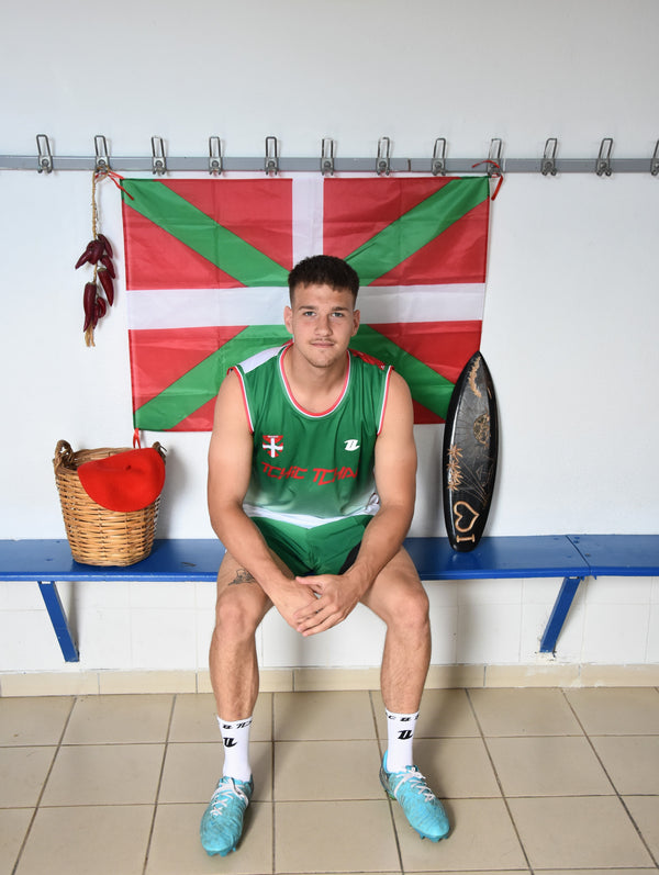 Débardeur d'entraînement rugby "Le Basque"
