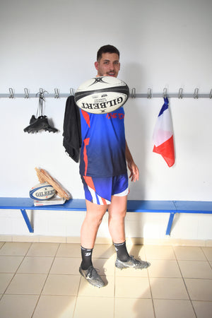 Short rugby Signature "Le Français"