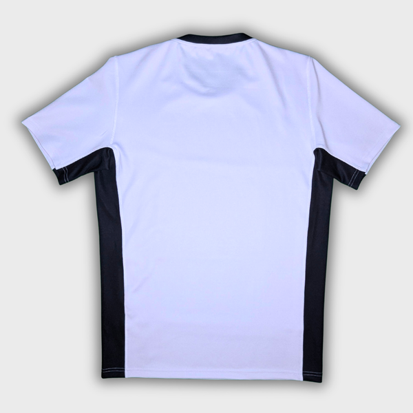 Maillot rugby blanc performance pro vue de dos