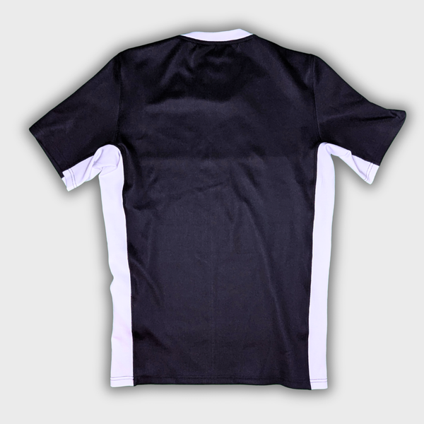 Maillot rugby noir performance pro vue de dos