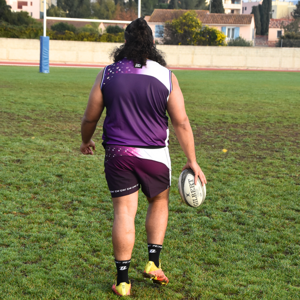 Short rugby Signature L'Aquitain coupe ajustée confort optimal